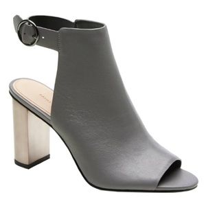Banana Republic Grey Block Heels